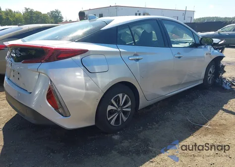 2017 Toyota Prius Prime Advanced z USA, uszkodzony, nr VIN JTDKARFP3H3011826